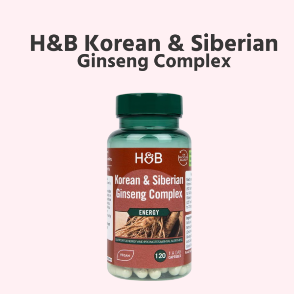 H&B Korean & Siberian Ginseng Complex । কোরিয়ান জিনসেং