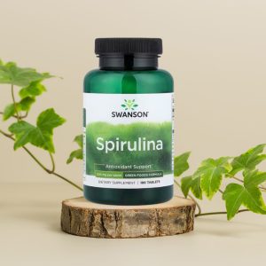 Swanson Organic Spirulina । ১৮০ পিস স্পিরুলিনা ট্যাবলেটস